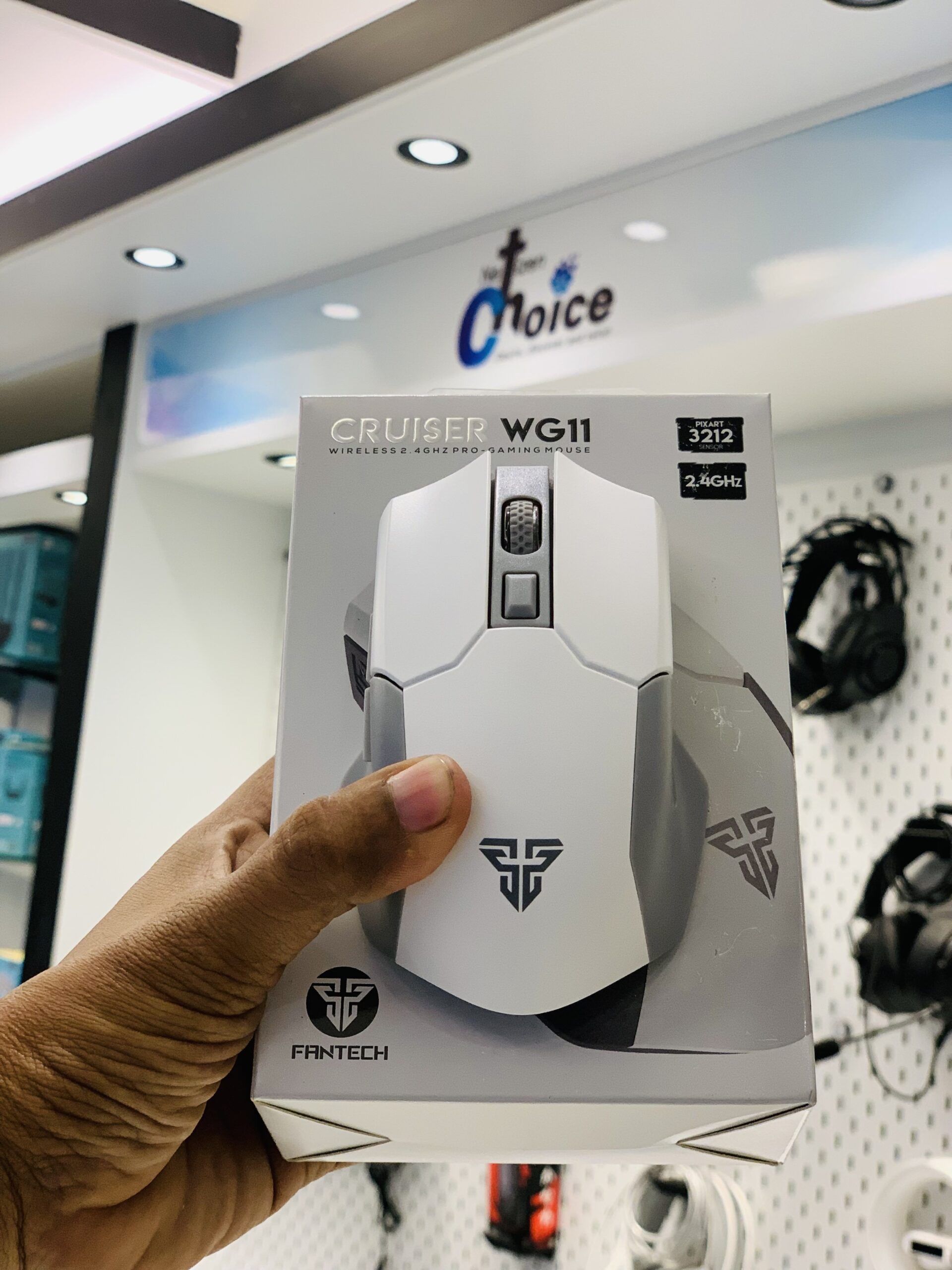 Fantech VENOM II WGC2 Black Wireless Gaming Mouse